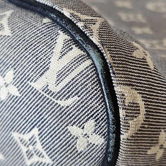 SOLD NOT AVAILABLE Louis Vuitton Mini Lin Neverfull MM - Picture 7 of 12